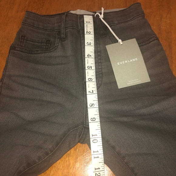 Everlane Authentic High Rise Skinny Jeans, 23 Tall - Picture 6 of 12